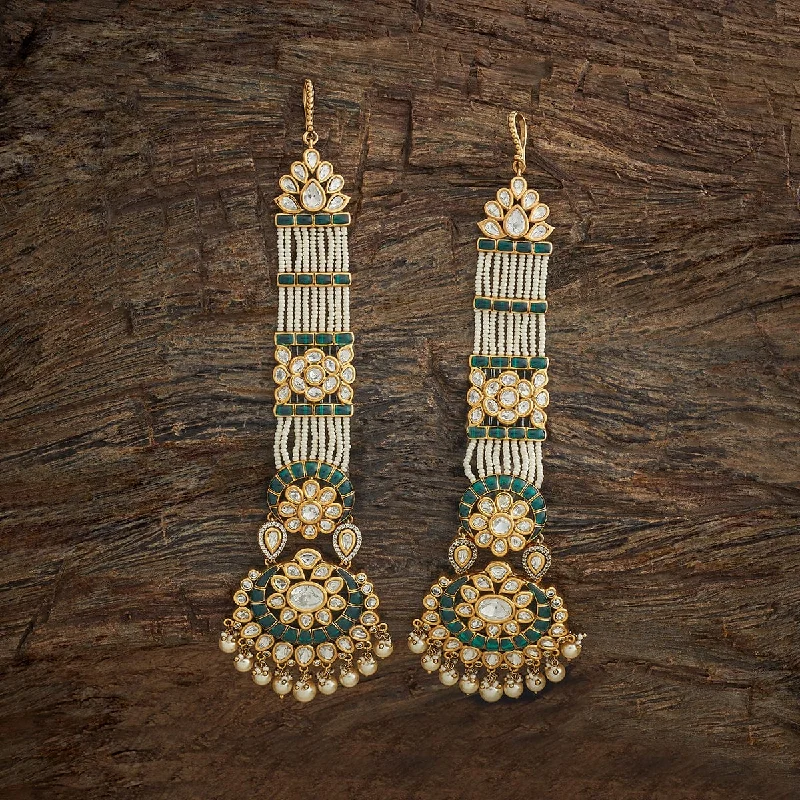 Women's Earrings – Elegant Designs for Every Personality--Kundan Earring 178292