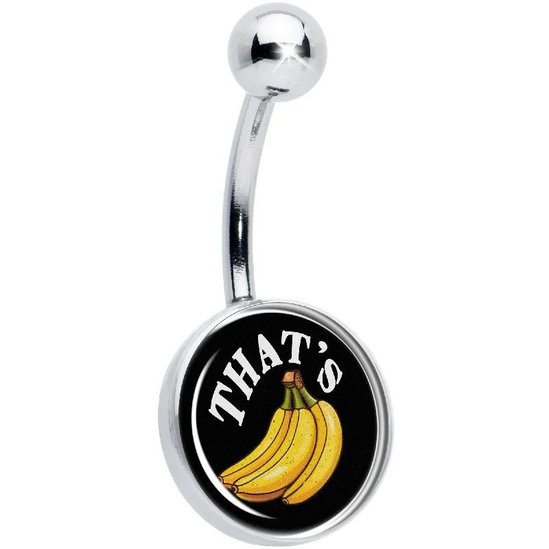 Comfortable Belly Rings for Exclusive Fashion -That is Bananas Belly Ring