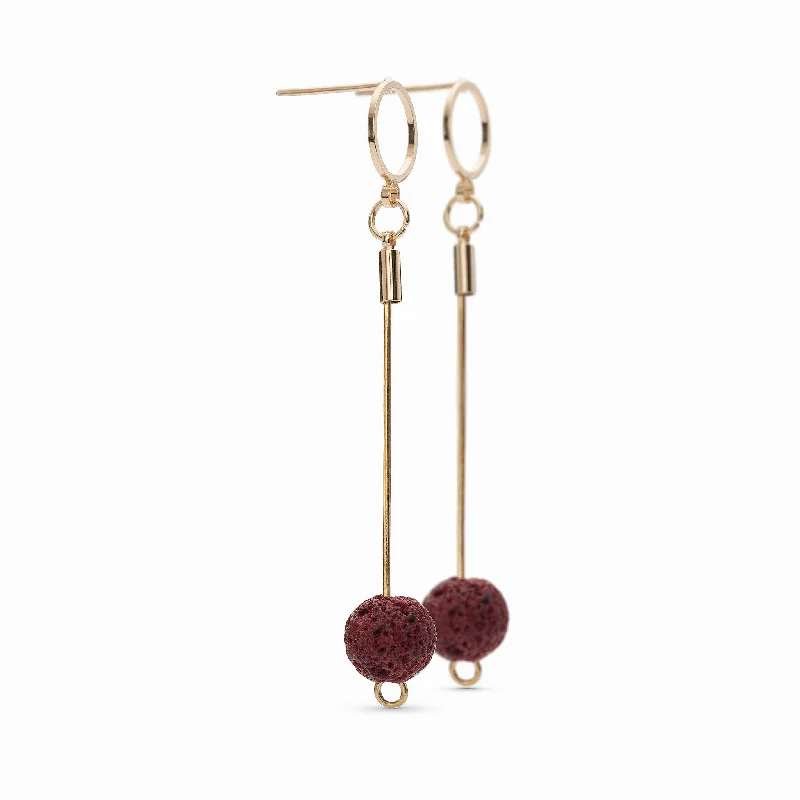 Women's Earrings – Elegant Designs for Every Personality--Grounded Diffuser Earrings