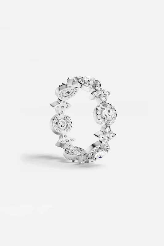 Chic Women's Rings for Fashion-Forward Looks-Météorites & Circles Ring