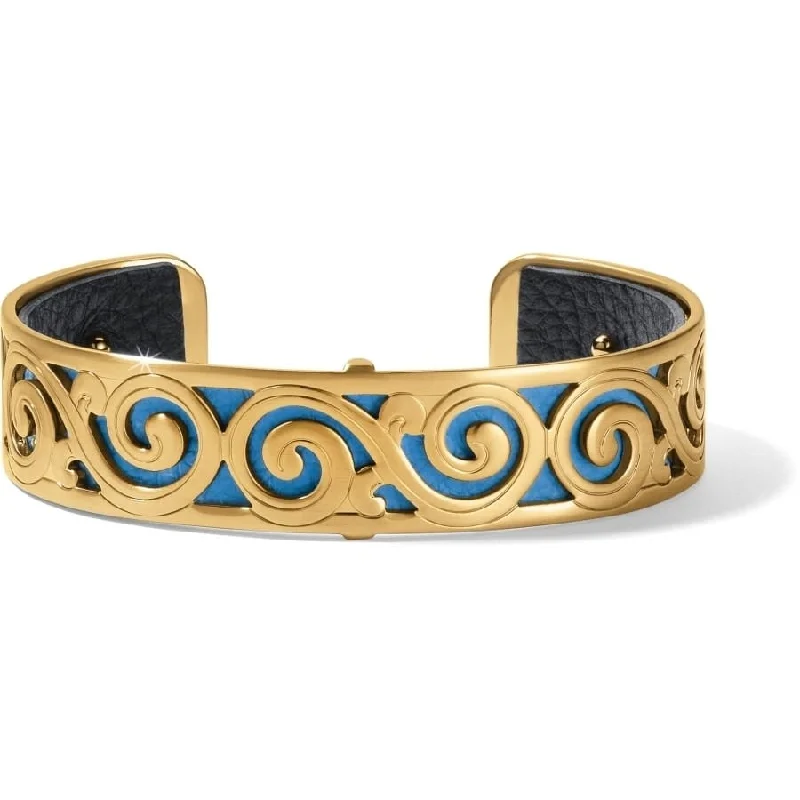 Women's Bangles with Semi-Precious Stones-Christo Barcelona Slim Cuff  Bracelet Set