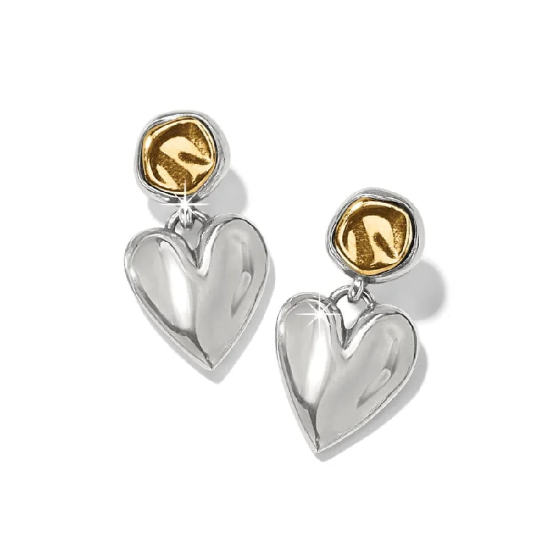Women's Earrings – Elegant Designs for Every Personality--Cascade Heart Post Earrings