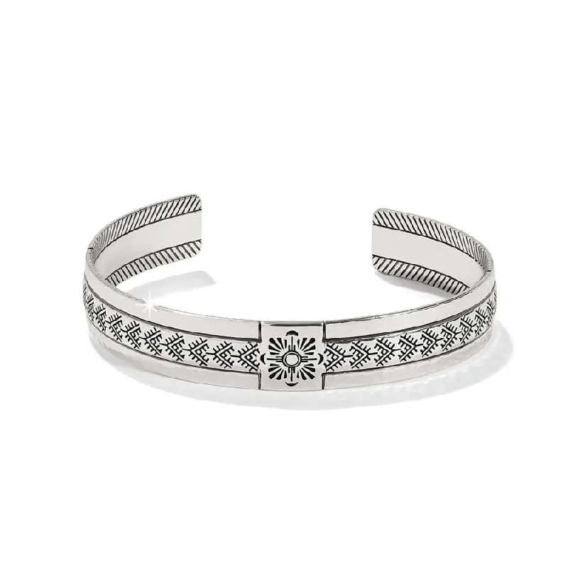 Bridesmaid Bangles for Women-Mosaic Paseo Cuff Bracelet