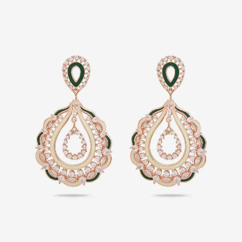 Women's Earrings – Elegant Designs for Every Personality--Zircon Earring 164009