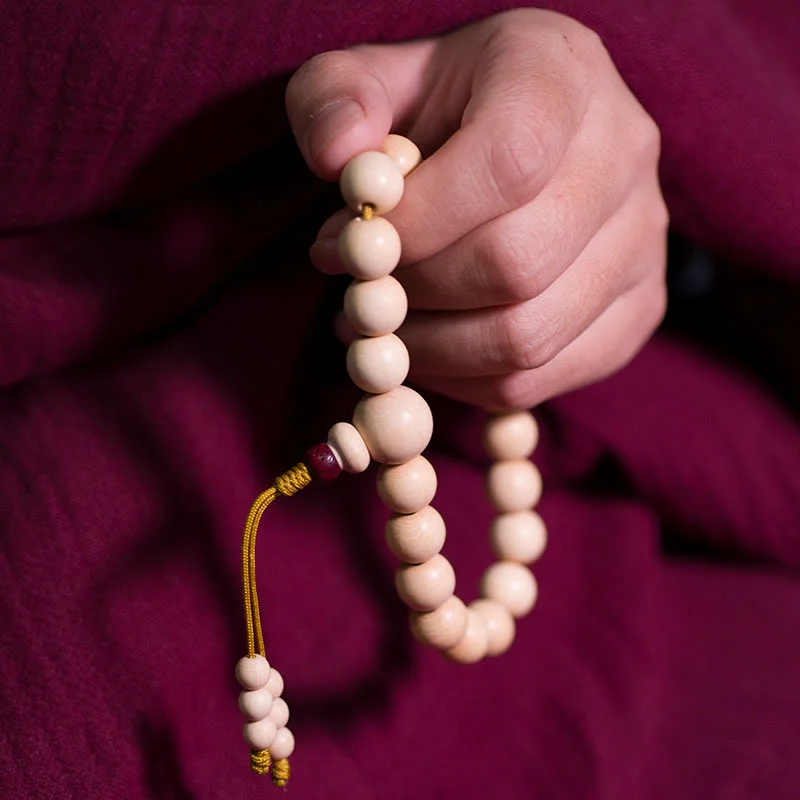 Men's Metal Bracelets for Fashion Forward Style-Buddha Stones Natural Abelia Biflora Wood Blessing Wrist Mala Men's Metal Bracelets for Fashion Forward Style-Buddha Stones Natural Abelia Biflora Wood Blessing Wrist Mala