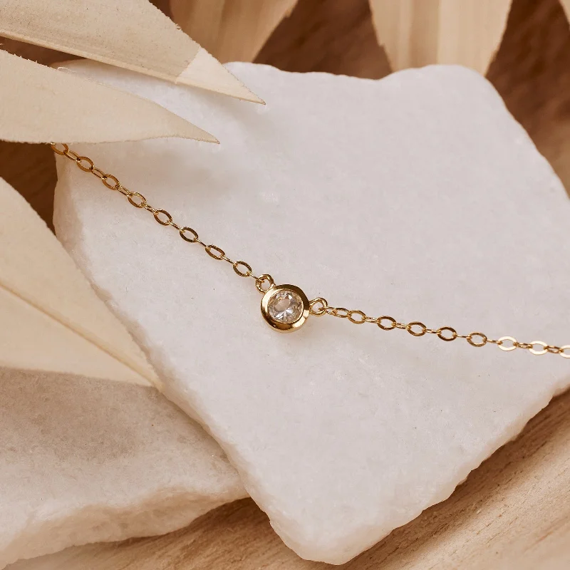 Beautiful Anklets with Minimalist Charm-Shimmering Chain Anklet