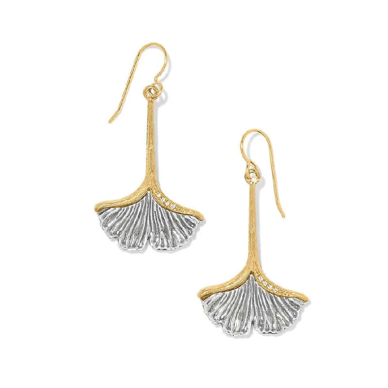Women's Earrings – Elegant Designs for Every Personality--Everbloom Ginkgo French Wire Earrings