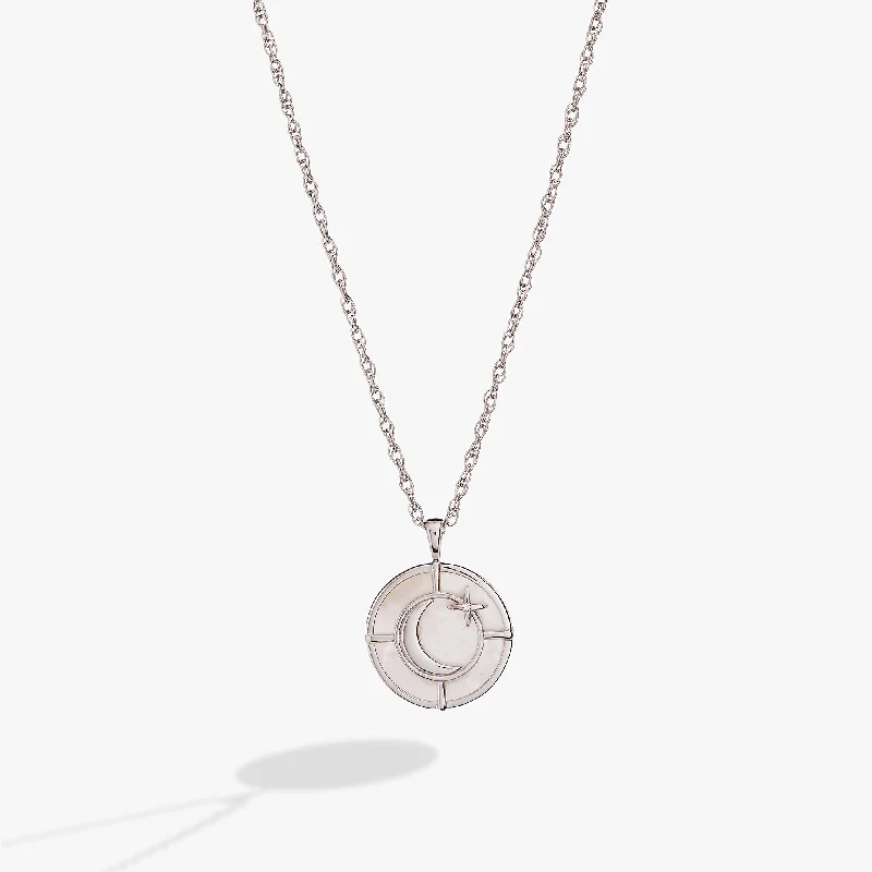 Shop Classic Women's Necklaces & Pendants with a Modern Twist-Genuine Mother of Pearl Signature Pendant Necklace Shop Classic Women's Necklaces & Pendants with a Modern Twist-Genuine Mother of Pearl Signature Pendant Necklace