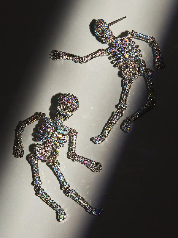Women's Earrings – Elegant Designs for Every Personality--Bone-A-Fide Hottie Earrings - Iridescent