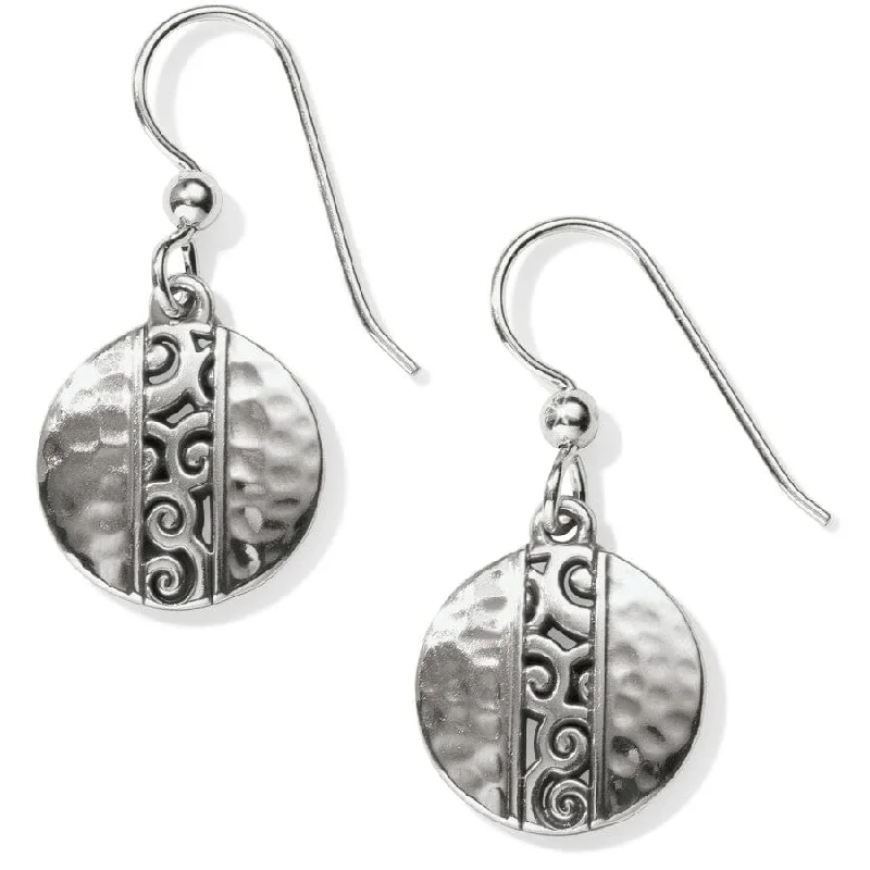 Women's Earrings – Elegant Designs for Every Personality--Mingle Disc French Wire Earrings