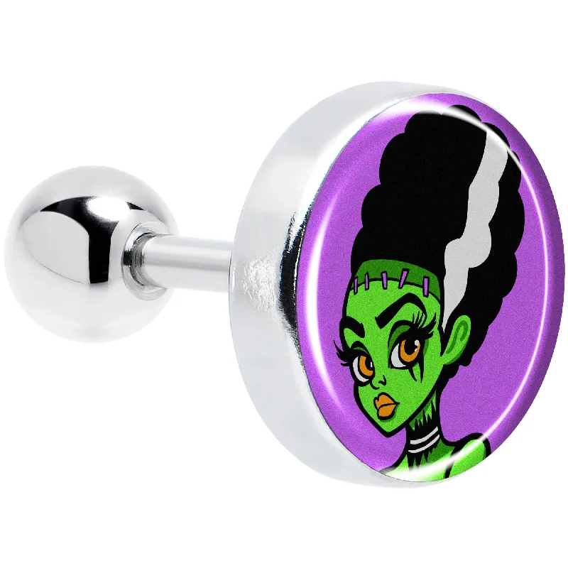 Women's Earrings – Elegant Designs for Every Personality--16 Gauge 1/4 Bride of Frankenstein Tragus Cartilage Earring Women's Earrings – Elegant Designs for Every Personality--16 Gauge 1/4 Bride of Frankenstein Tragus Cartilage Earring