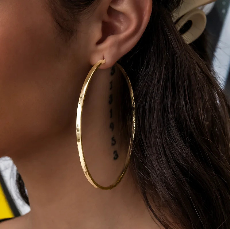 Women's Earrings – Elegant Designs for Every Personality--Polished Round Hoop Earrings in Yellow Gold Women's Earrings – Elegant Designs for Every Personality--Polished Round Hoop Earrings in Yellow Gold