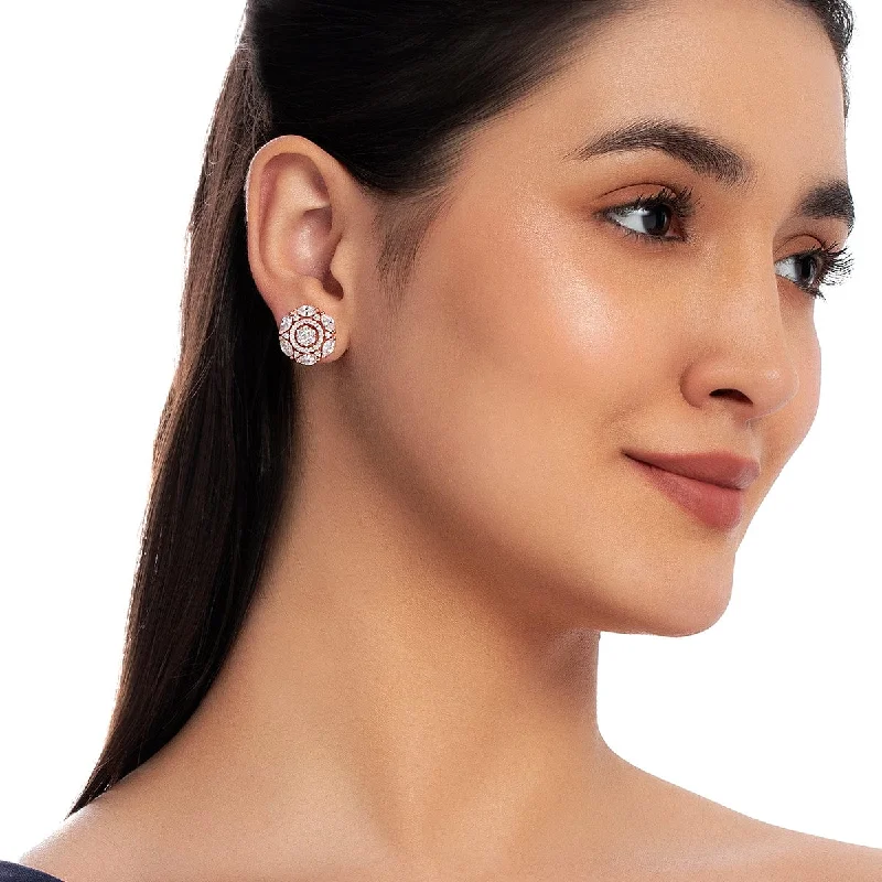 Women's Earrings – Elegant Designs for Every Personality--Zircon Earring 149114
