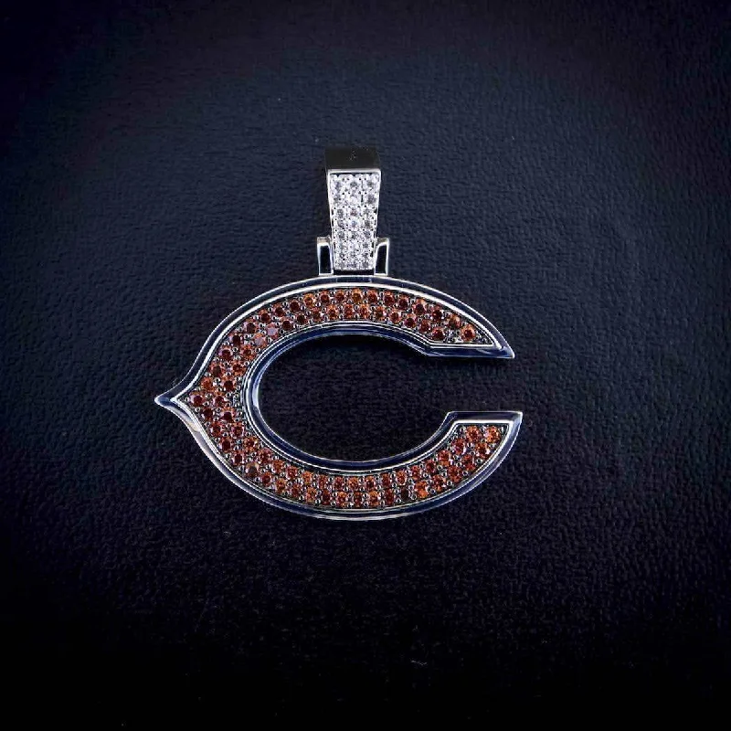Exclusive Men's Necklaces & Pendants for the Modern Gentleman-Chicago Bears Official NFL Pendant Exclusive Men's Necklaces & Pendants for the Modern Gentleman-Chicago Bears Official NFL Pendant