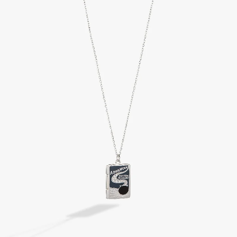 Shop Classic Women's Necklaces & Pendants with a Modern Twist-Harry Potter™ Advanced Potion Making Locket Necklace Shop Classic Women's Necklaces & Pendants with a Modern Twist-Harry Potter™ Advanced Potion Making Locket Necklace