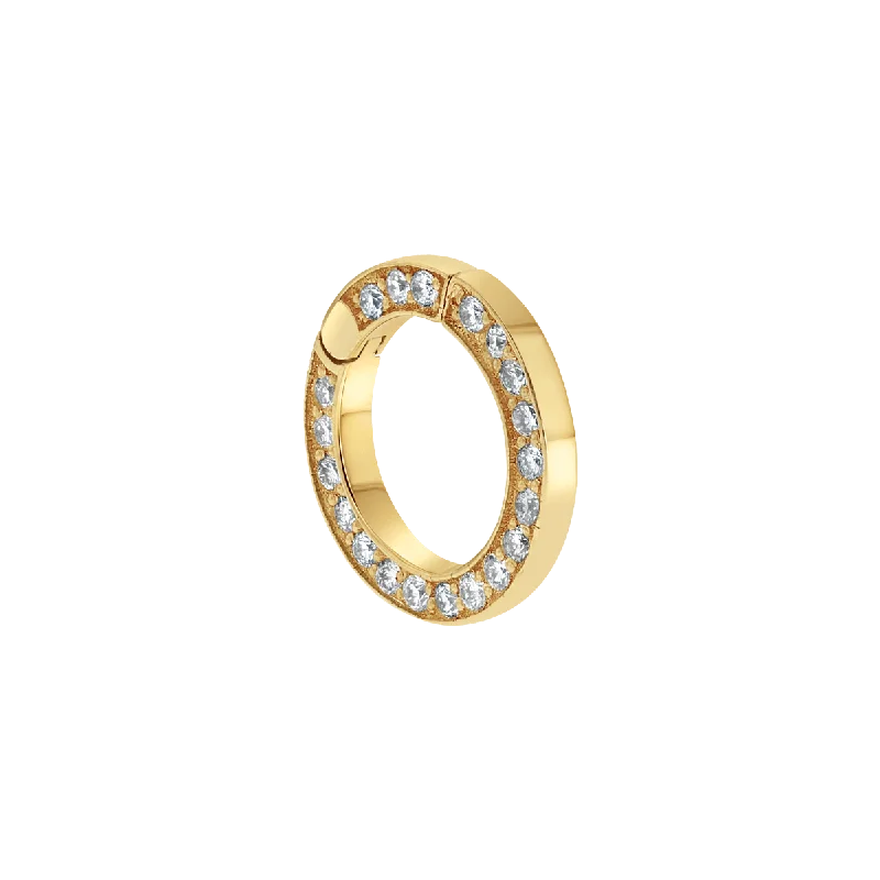 Shop Classic Women's  Necklaces & Pendants with a Modern Twist-Diamond Round Charm Connector