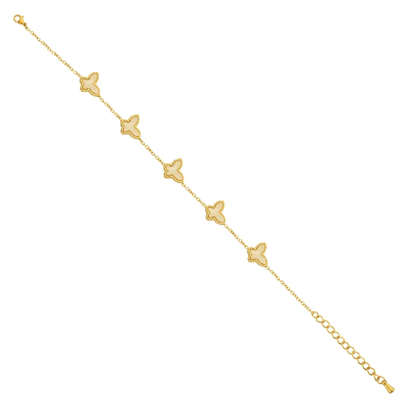 Engraved Bangles for Women-Fly Away Bracelet