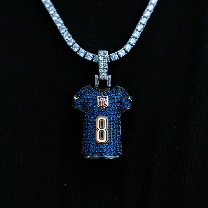 Exclusive Men's Necklaces & Pendants for the Modern Gentleman-Baltimore Ravens Lamar Jackson Jersey Pendant Exclusive Men's Necklaces & Pendants for the Modern Gentleman-Baltimore Ravens Lamar Jackson Jersey Pendant