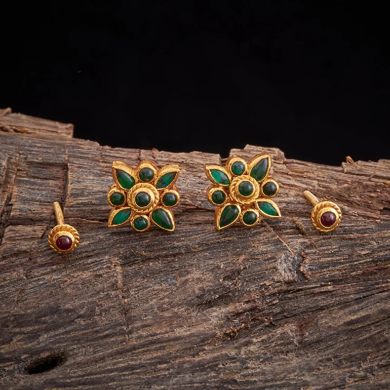 Women's Earrings – Elegant Designs for Every Personality--Silver Temple Earring 153723