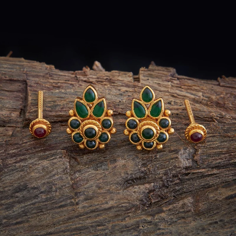 Women's Earrings – Elegant Designs for Every Personality--Silver Temple Earring 156748