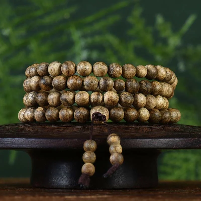 Silver Bracelets for Men-Buddha Stones 108 Mala Beads Hoi An Agarwood Ward Off Evil Spirits Bracelet Silver Bracelets for Men-Buddha Stones 108 Mala Beads Hoi An Agarwood Ward Off Evil Spirits Bracelet