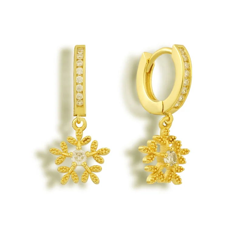 Women's Earrings – Elegant Designs for Every Personality--Snowflake Earrings