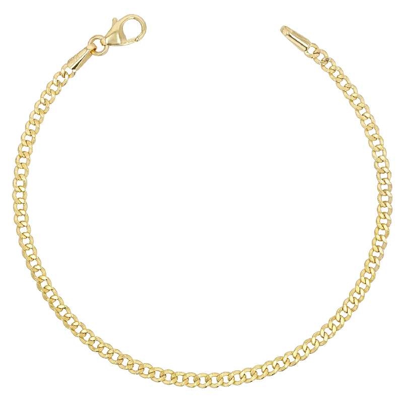 Beaded Bracelets with Silver Details for Men-14K Dainty Cuban Link Chain Bracelet