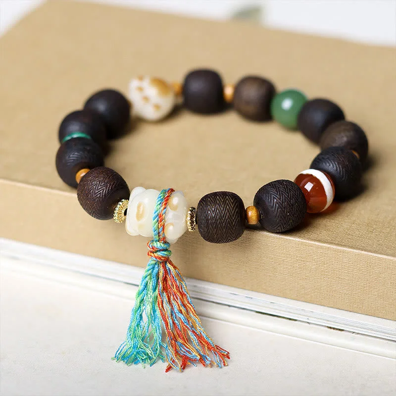 Durable Beaded Bracelets for Men-Buddha Stones Green Qinan Agarwood Bodhi Seed Cat's Paw Claw Peace Bracelet Durable Beaded Bracelets for Men-Buddha Stones Green Qinan Agarwood Bodhi Seed Cat's Paw Claw Peace Bracelet