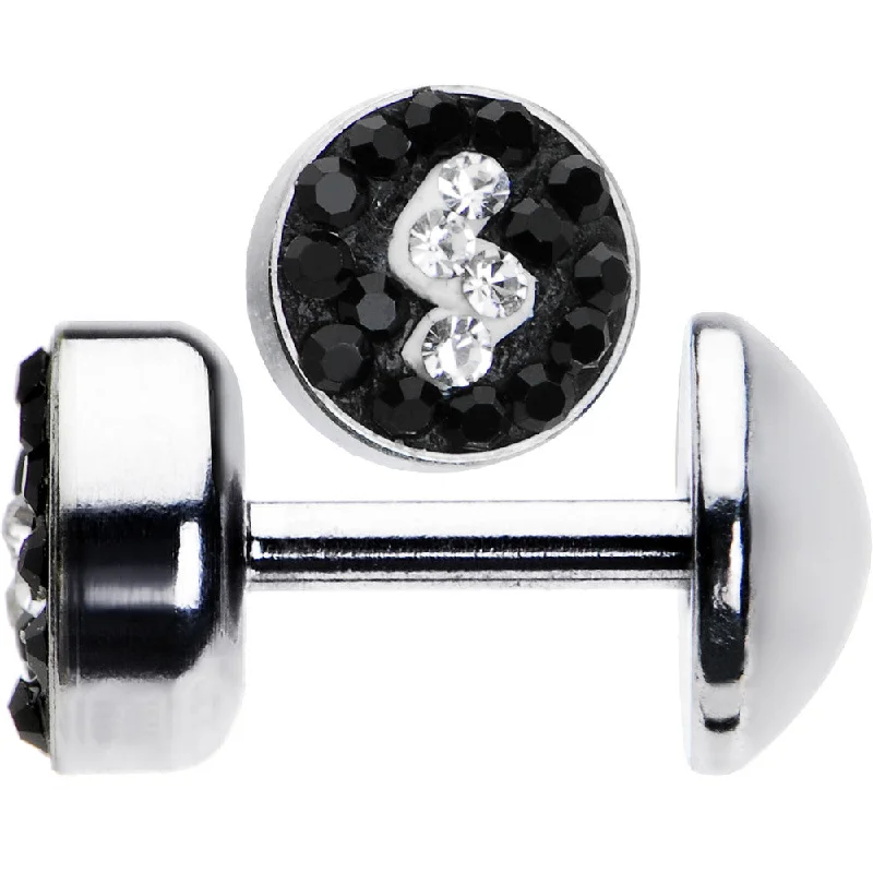 Women's Earrings – Elegant Designs for Every Personality--Gem Dollar Sign Cheater Plug