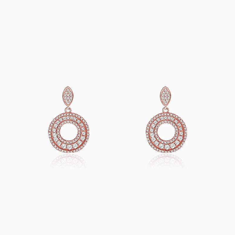 Women's Earrings – Elegant Designs for Every Personality--Anushka Sharma Rose Gold Classic Earrings