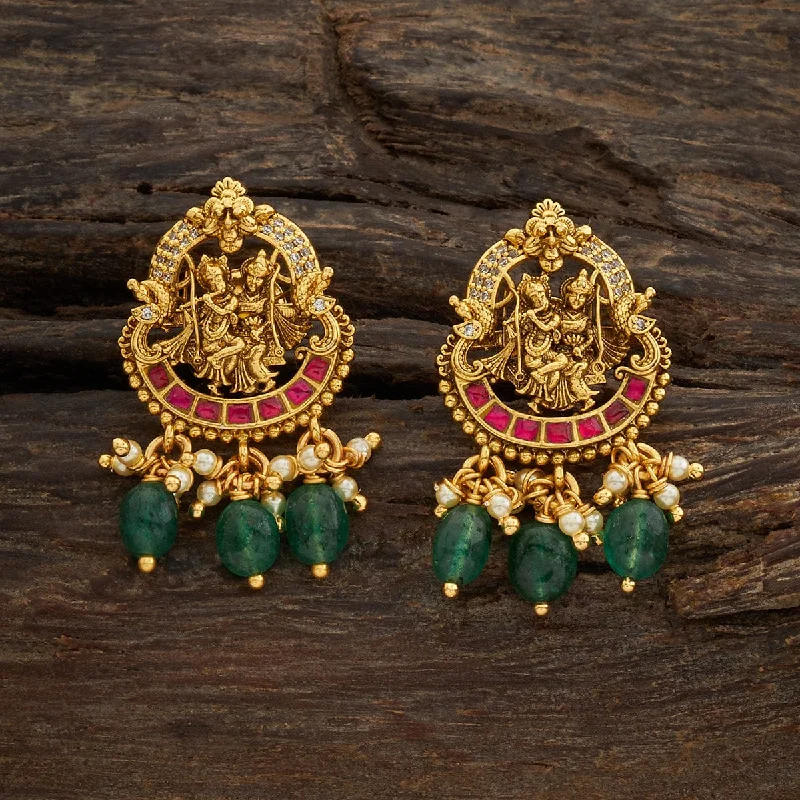 Women's Earrings – Elegant Designs for Every Personality--Silver Temple Earring 161759 Women's Earrings – Elegant Designs for Every Personality--Silver Temple Earring 161759