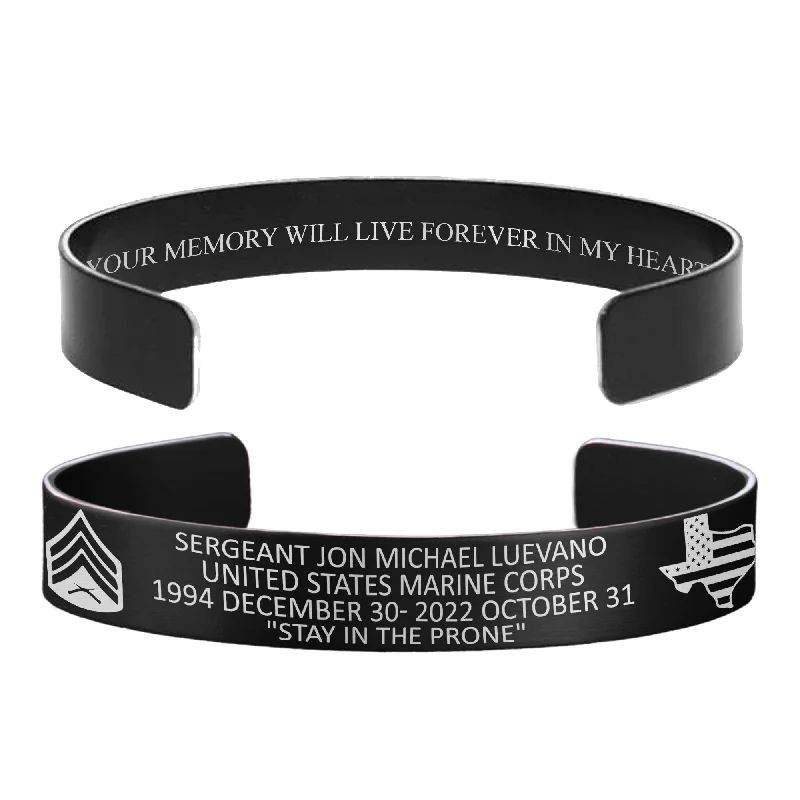 Classic Beaded Bracelets for Men-Sgt Jon Michael Luevano Memorial Band – Hosted by the Luevano Family Classic Beaded Bracelets for Men-Sgt Jon Michael Luevano Memorial Band – Hosted by the Luevano Family