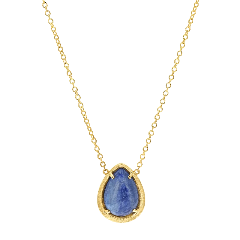 Shop Classic Women's Necklaces & Pendants with a Modern Twist-Kyanite Stone Necklace Shop Classic Women's Necklaces & Pendants with a Modern Twist-Kyanite Stone Necklace