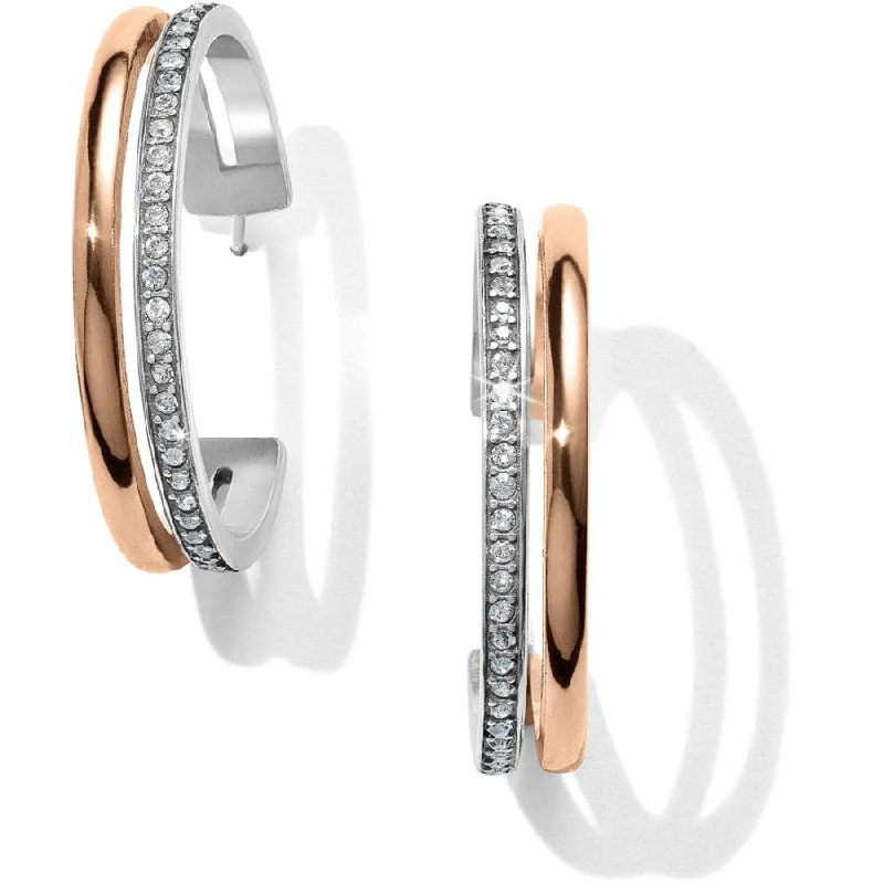 Women's Earrings – Elegant Designs for Every Personality--Neptune's Rings Duo Large Hoop Earrings