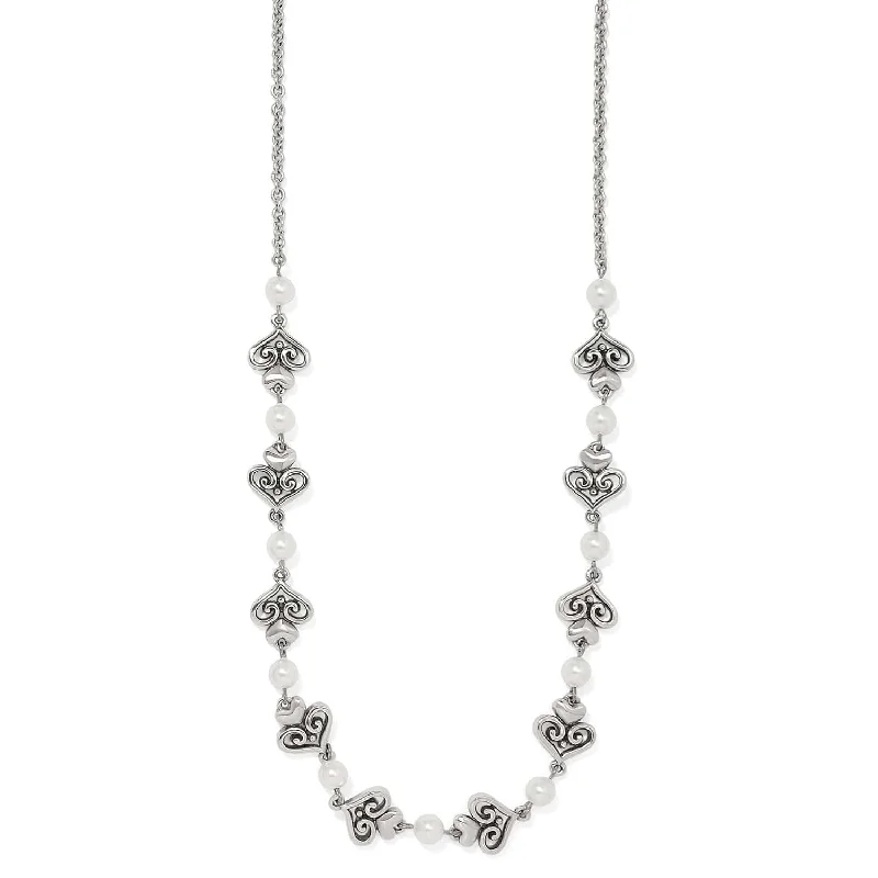 Shop Classic Women's Necklaces & Pendants with a Modern Twist-Alcazar Amor Pearl Necklace Shop Classic Women's Necklaces & Pendants with a Modern Twist-Alcazar Amor Pearl Necklace