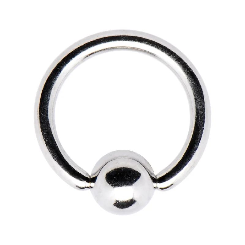 Lip Rings with Beaded Details14 Gauge 3/8 Steel BCR Captive Ring