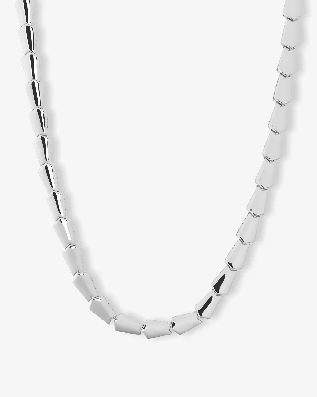 Shop Classic Women's Necklaces & Pendants with a Modern Twist-Mama Serpent Collar 18" - Silver Shop Classic Women's Necklaces & Pendants with a Modern Twist-Mama Serpent Collar 18" - Silver