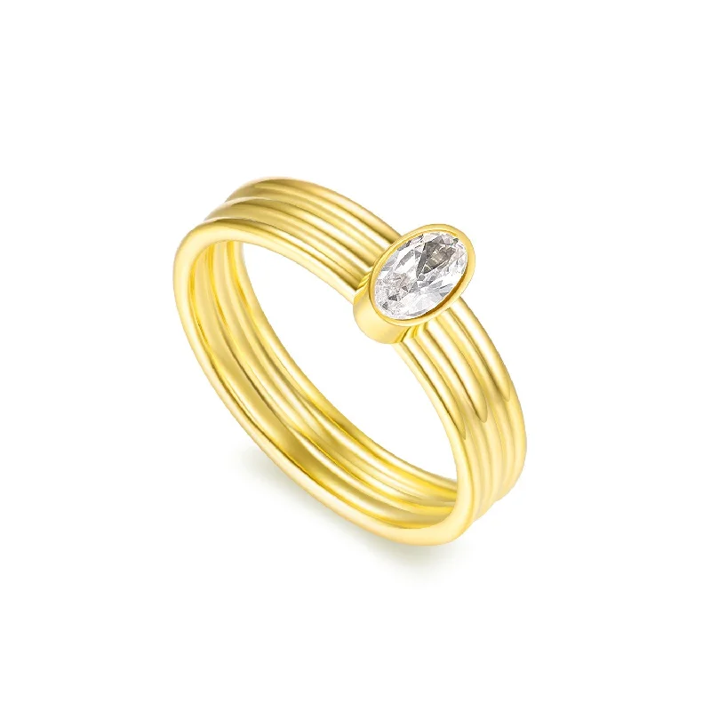Chic Women's Rings for Fashion-Forward Looks-Serena Ring