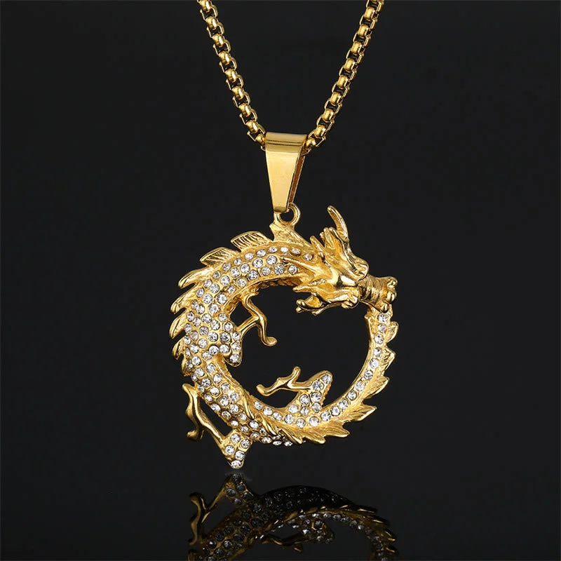 Shop Classic Women's Necklaces & Pendants with a Modern Twist-Buddha Stones Chinese Zodiac Dragon Pattern Success Necklace Pendant Shop Classic Women's Necklaces & Pendants with a Modern Twist-Buddha Stones Chinese Zodiac Dragon Pattern Success Necklace Pendant