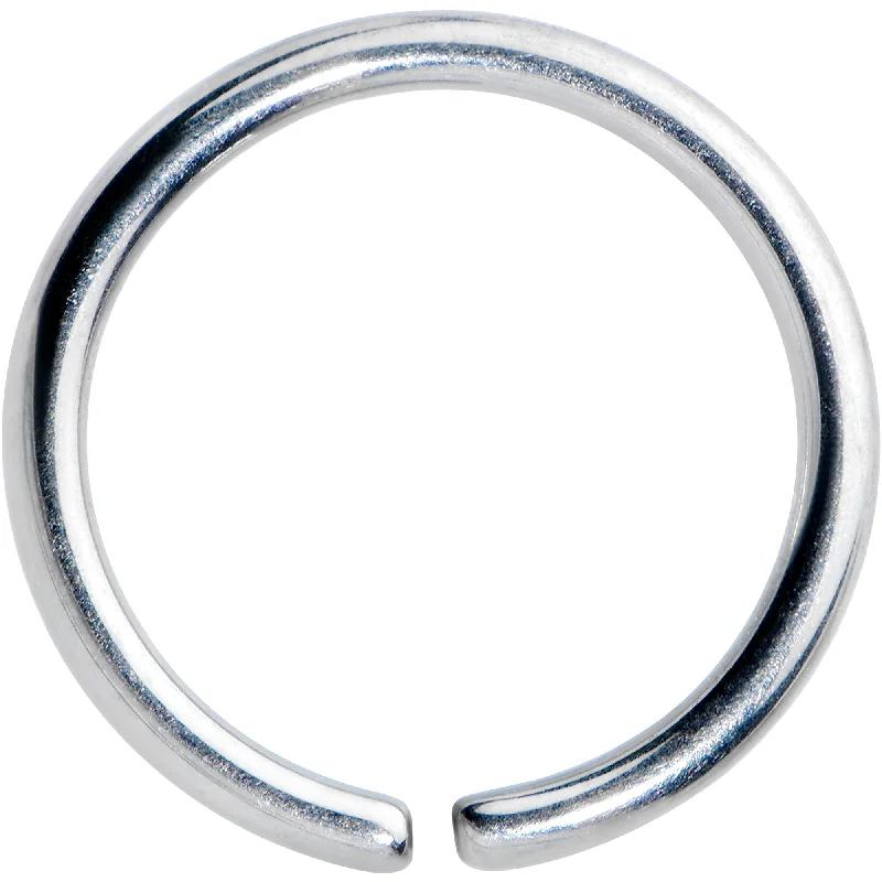 Nose Rings for Elegant Style -18 Gauge 5/16 Grade 23 Titanium Bendable Hoop Ring