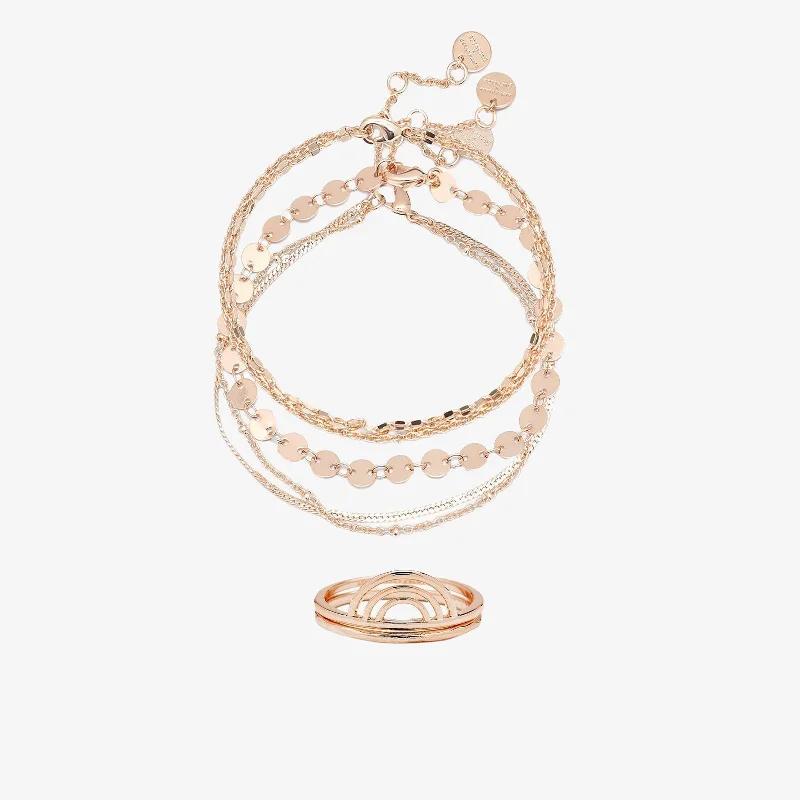 Chic Women's Rings for Fashion-Forward Looks-"The Luma Set" by Aspyn Ovard