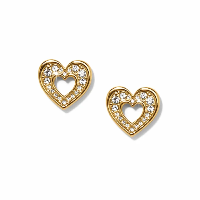 Women's Earrings – Elegant Designs for Every Personality--Enchanting Heart Post Earrings Women's Earrings – Elegant Designs for Every Personality--Enchanting Heart Post Earrings