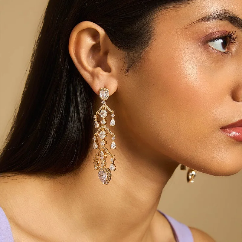Women's Earrings – Elegant Designs for Every Personality--Zircon Earring 175197