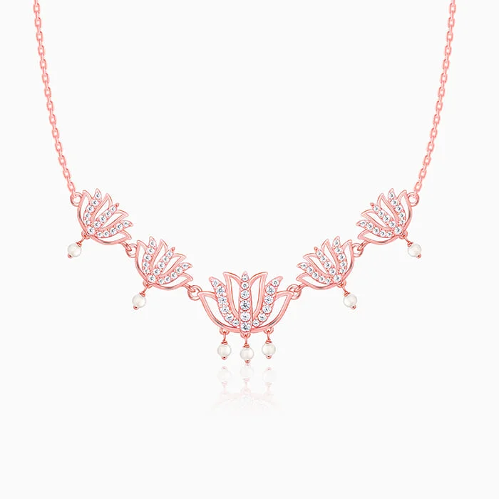 Shop Classic Women's Necklaces & Pendants with a Modern Twist-Rose Gold Saumya Alli Necklace Shop Classic Women's Necklaces & Pendants with a Modern Twist-Rose Gold Saumya Alli Necklace