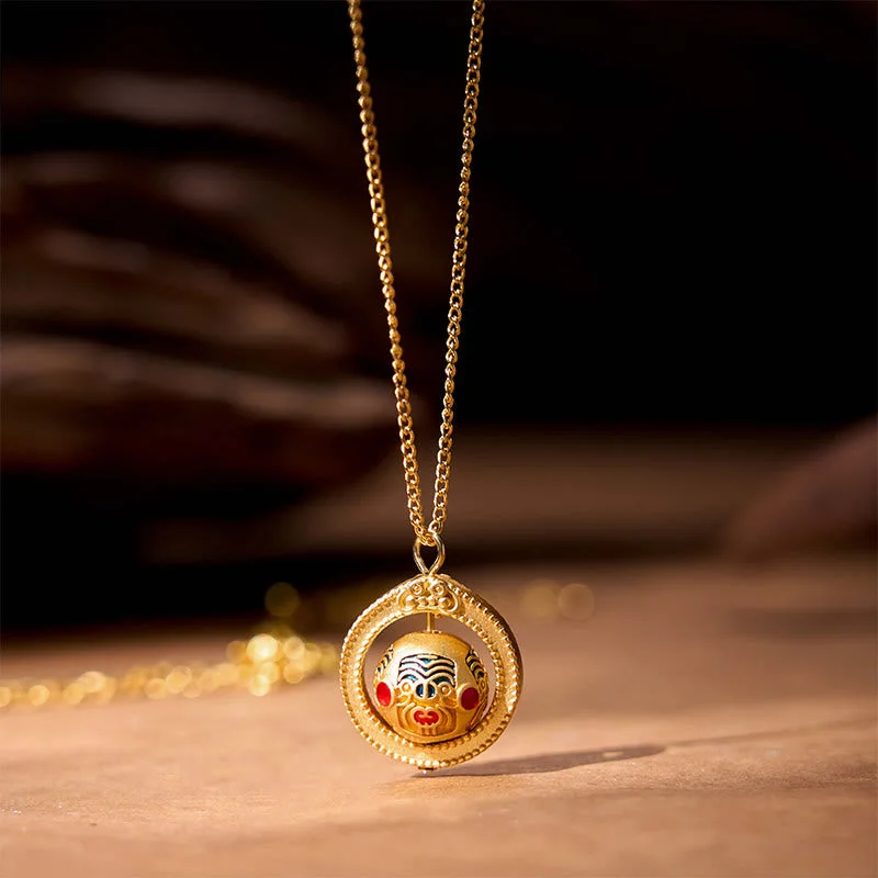 Shop Classic Women's Necklaces & Pendants with a Modern Twist-Buddha Stones Zakiram Goddess of Wealth Alloy Blessing Necklace Pendant Shop Classic Women's Necklaces & Pendants with a Modern Twist-Buddha Stones Zakiram Goddess of Wealth Alloy Blessing Necklace Pendant