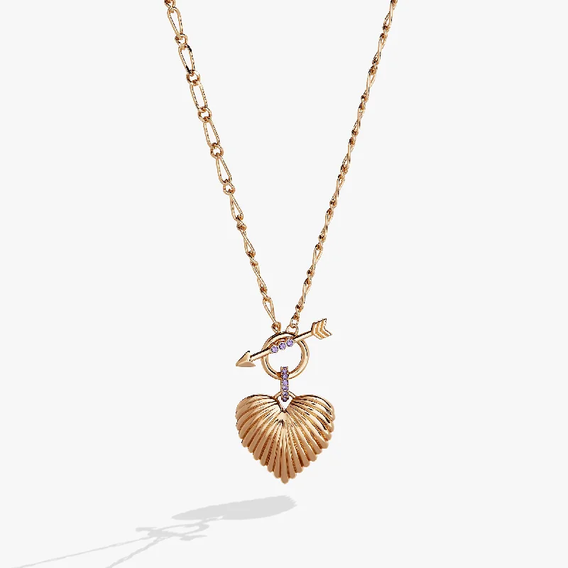 Shop Classic Women's Necklaces & Pendants with a Modern Twist-Puffy Heart Toggle Necklace Shop Classic Women's Necklaces & Pendants with a Modern Twist-Puffy Heart Toggle Necklace