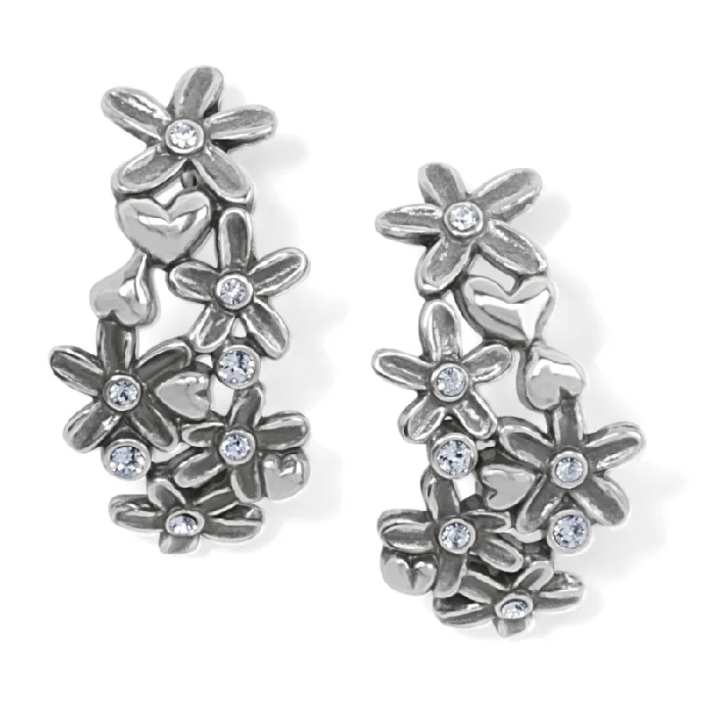 Women's Earrings – Elegant Designs for Every Personality--Wild Flowers Post Hoop Earrings