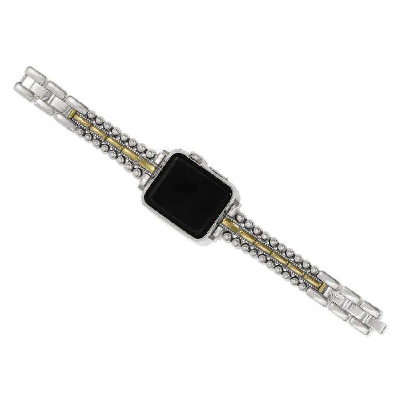Women's Watches with Interchangeable Bands-Pretty Tough Two Tone Watch Band