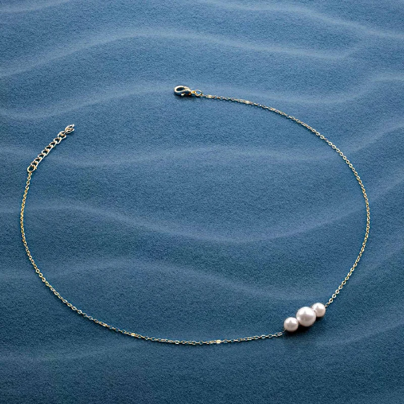 Women's Earrings – Elegant Designs for Every Personality--Irene Gold Freshwater Pearl Necklace