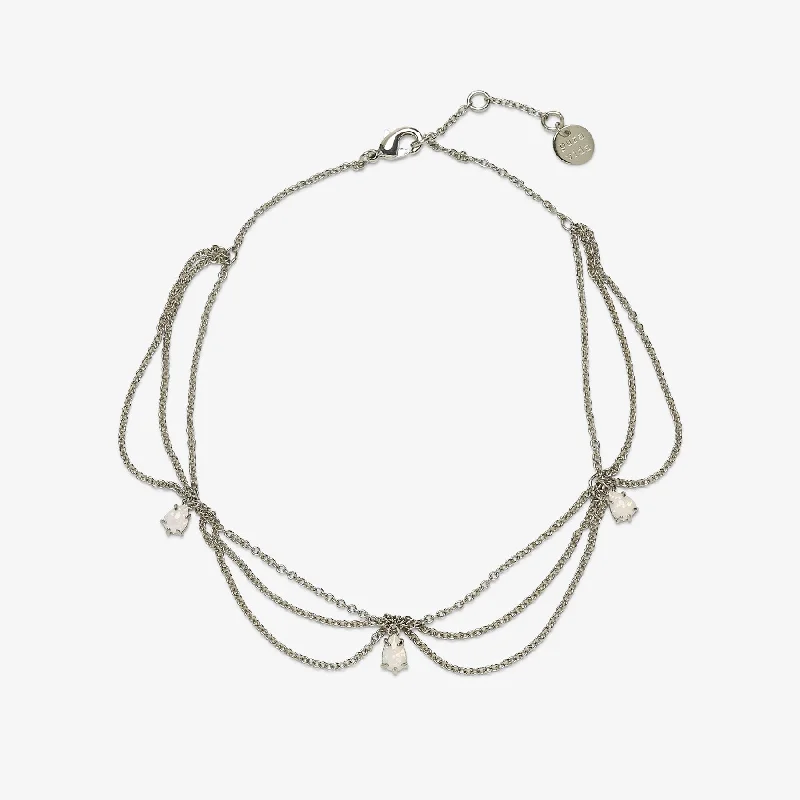 Stylish Anklets for Fashionistas-Draped Chain Anklet